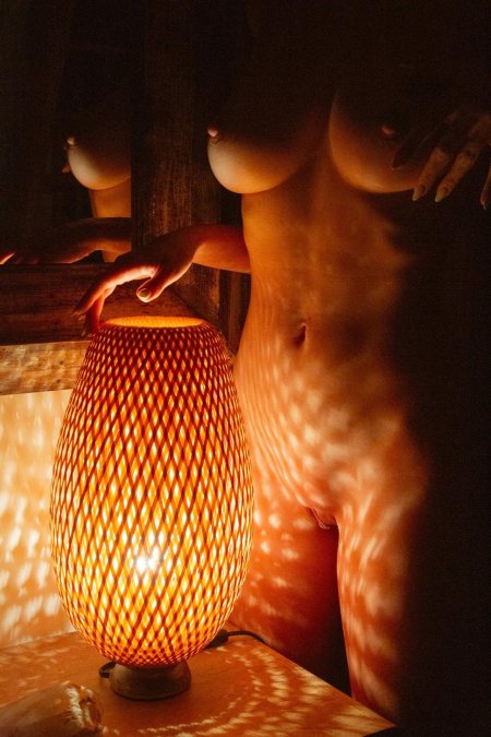 Декоративная лампа