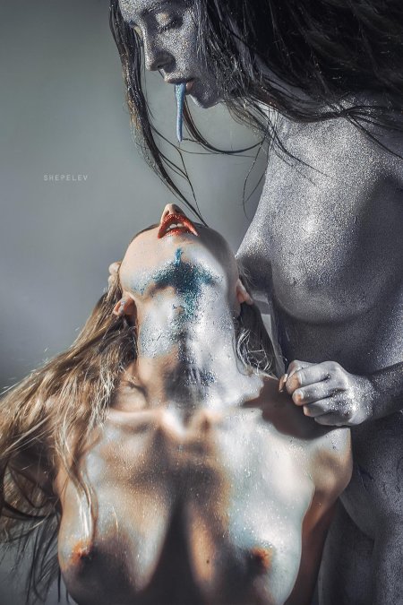 Футуристический макияж