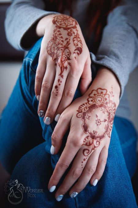 Татуировка хной