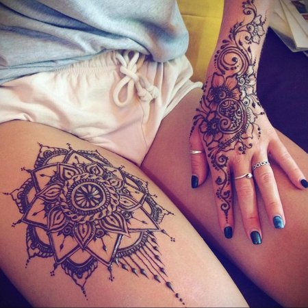 Тату мехенди