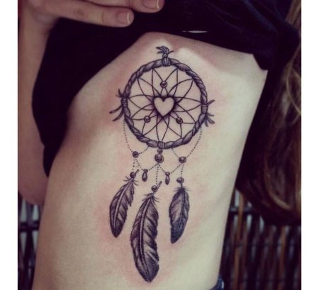 Ловец снов тату