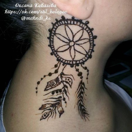 Ловец снов тату