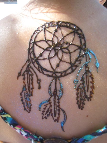 Ловец снов тату