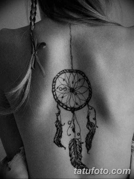 Ловец снов тату