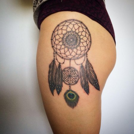 Ловец снов тату