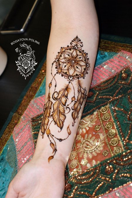 Татуировка хной