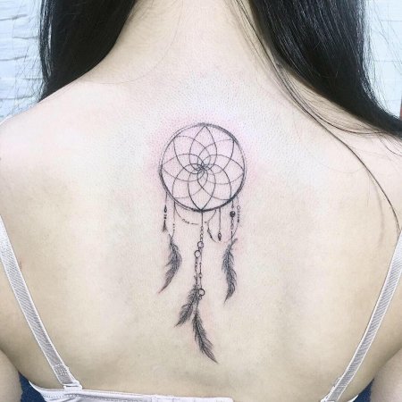 Ловец снов тату