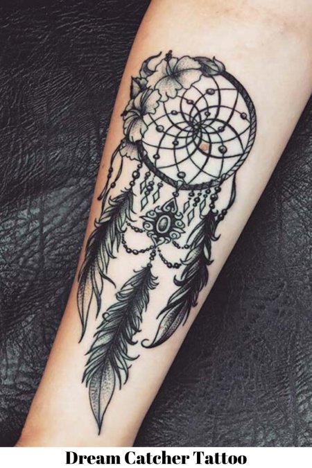 Ловец снов тату