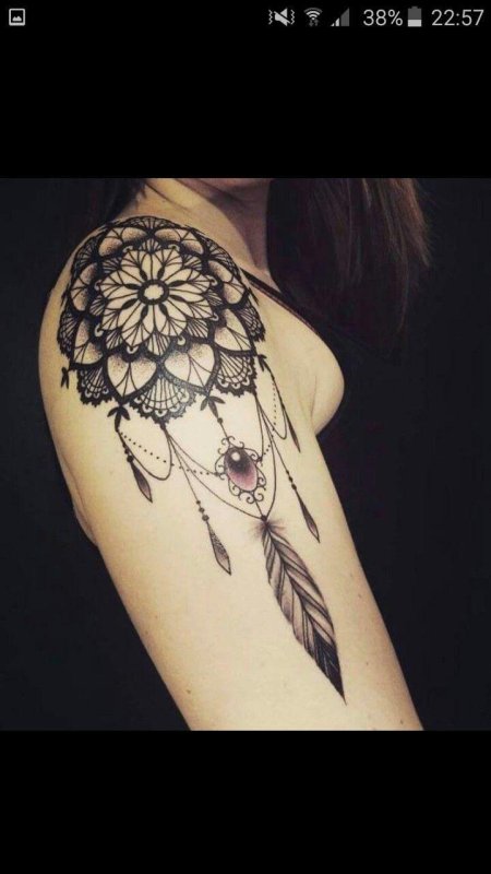 Ловушка снов тату