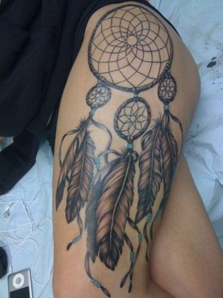 Ловец снов тату