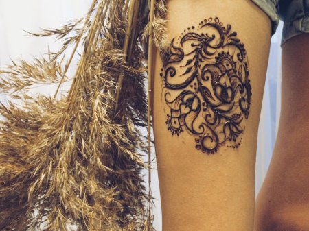 Татуировка хной