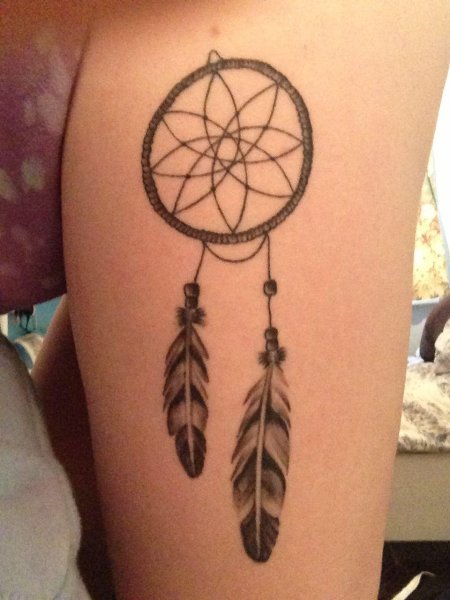 Ловец снов тату