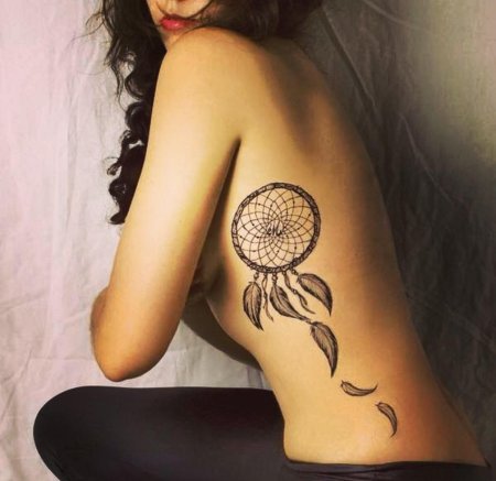 Ловец снов тату