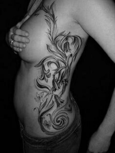 Художественные татуировки для девушек