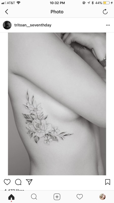 Женская татуировка