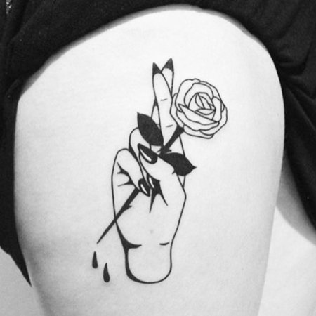 Эскиз тату для девушек