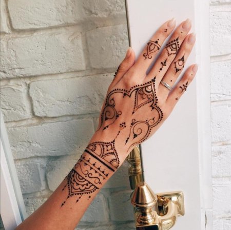 Мехенди руки