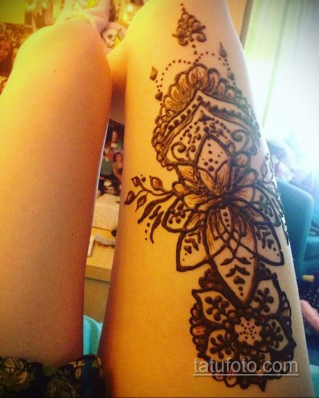 Татуировка хной