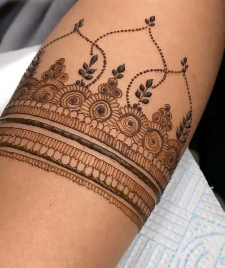Узор хной