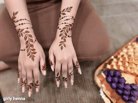 Henna design mehndi
