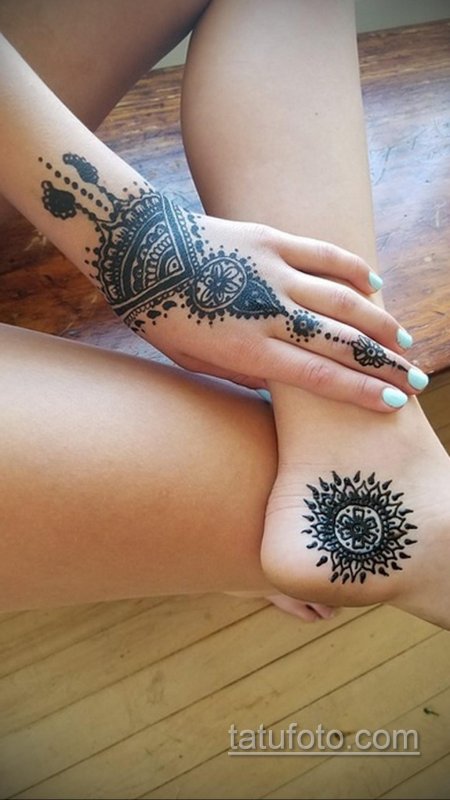 Мехенди мандала