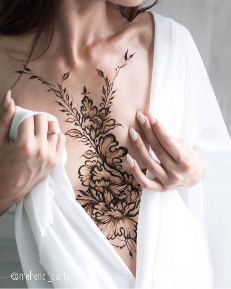 Роспись хной