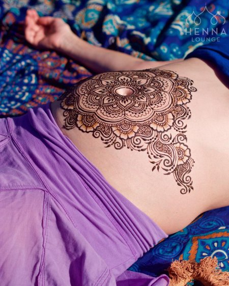 Менди татуировки хной