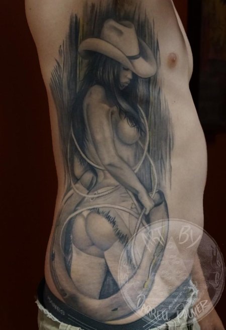 Тату в стиле чикано