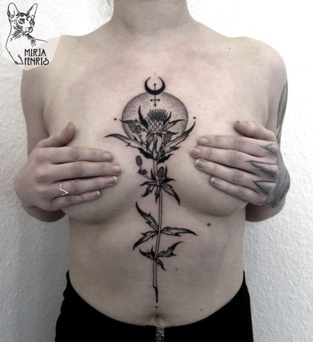 Грудь татуировки