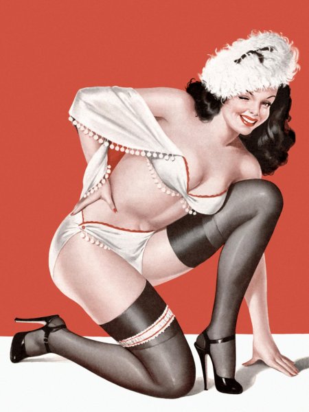 В стиле пин ап