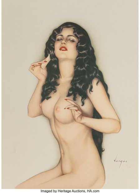 Альберто варгас пин ап nude