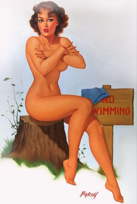 Эротика в стиле пин ап