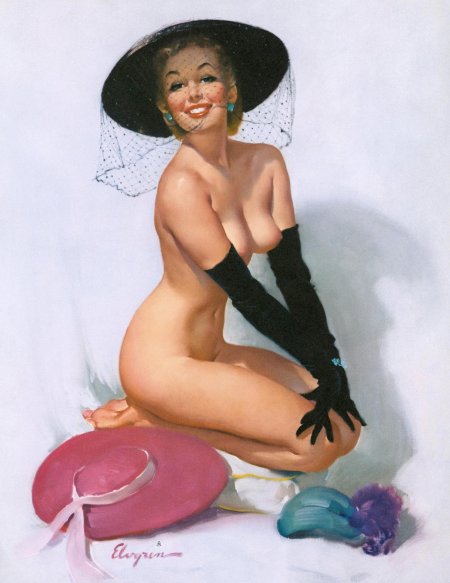 Pin up художник джил элвгрен