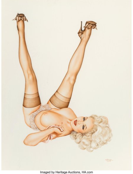 Альберто варгас пин ап