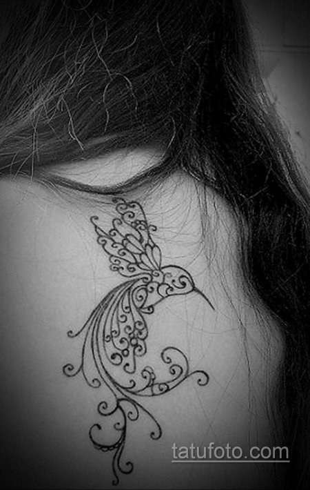 Тату на шее для девушек эскизы