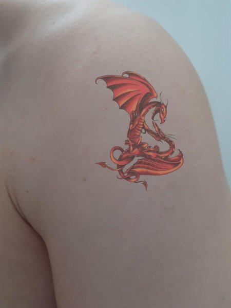 Тату с драконами