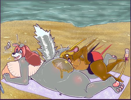 Фурри жирные