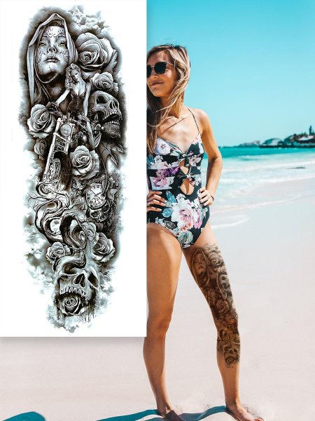 Переводная татуировка на тело