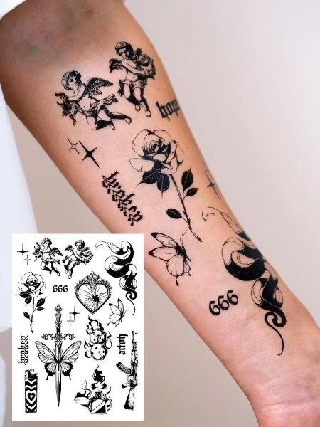 Татуировка переводная