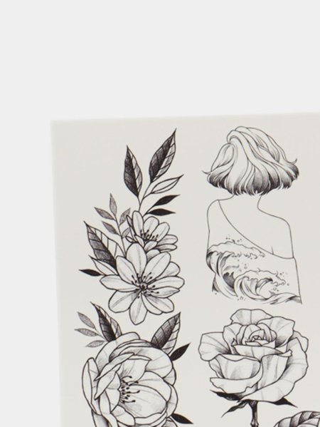 Тату для девушек эскиз