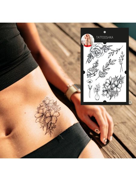 Тату переводные