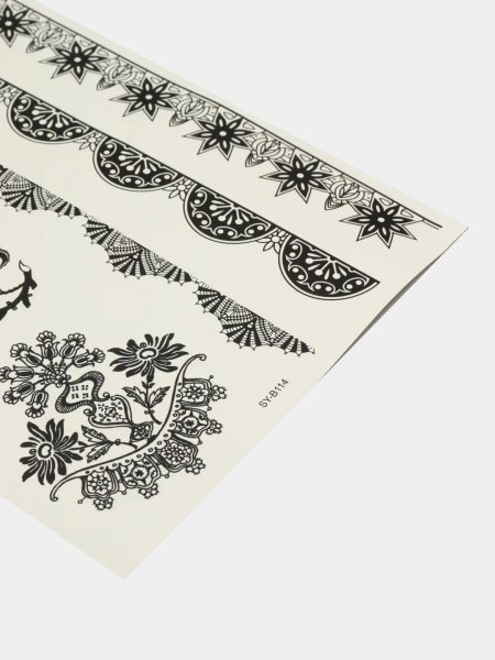 Татуировка временная переводная