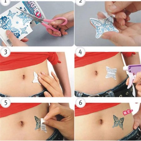 Переводные временные тату