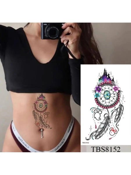 Временная татуировка женская
