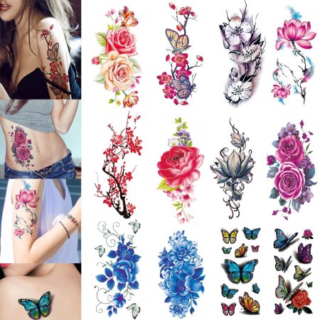 Временные тату женские