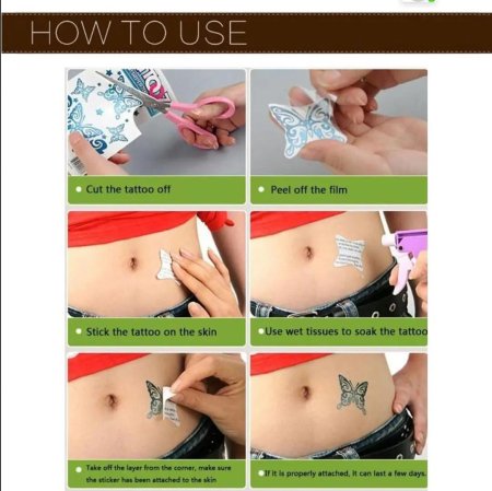 Тату наклейки