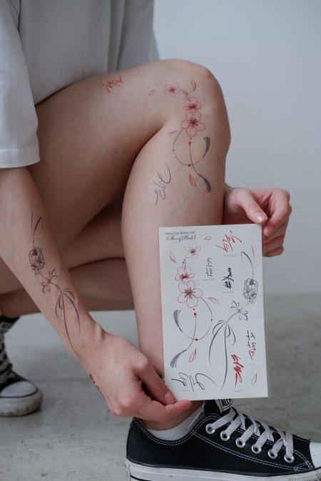 Временная переводная татуировка