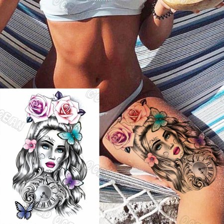 Временные татуировки для девушек