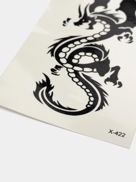 Эскиз дракона для тату