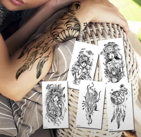 Временная тату